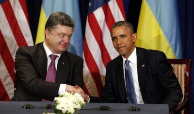 Петр Порошенко и Барак Обама Петр Порошенко и Барак Обама