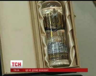 Алкогольные трофеи экс-президента Януковича Алкогольные трофеи экс-президента Януковича