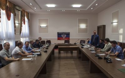 Переговоры в Донецке