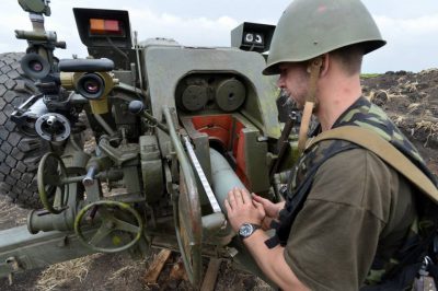 Силы АТО выбивают террористов Силы АТО выбивают террористов