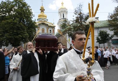 Митрополит Владимир похоронен в Лавре на Дальних пещерах