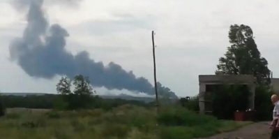 Боевики признались, что сбили пассажирский самолет: опубликовано видео с места катастрофы