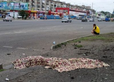 Тела погибших лежат прямо на улице