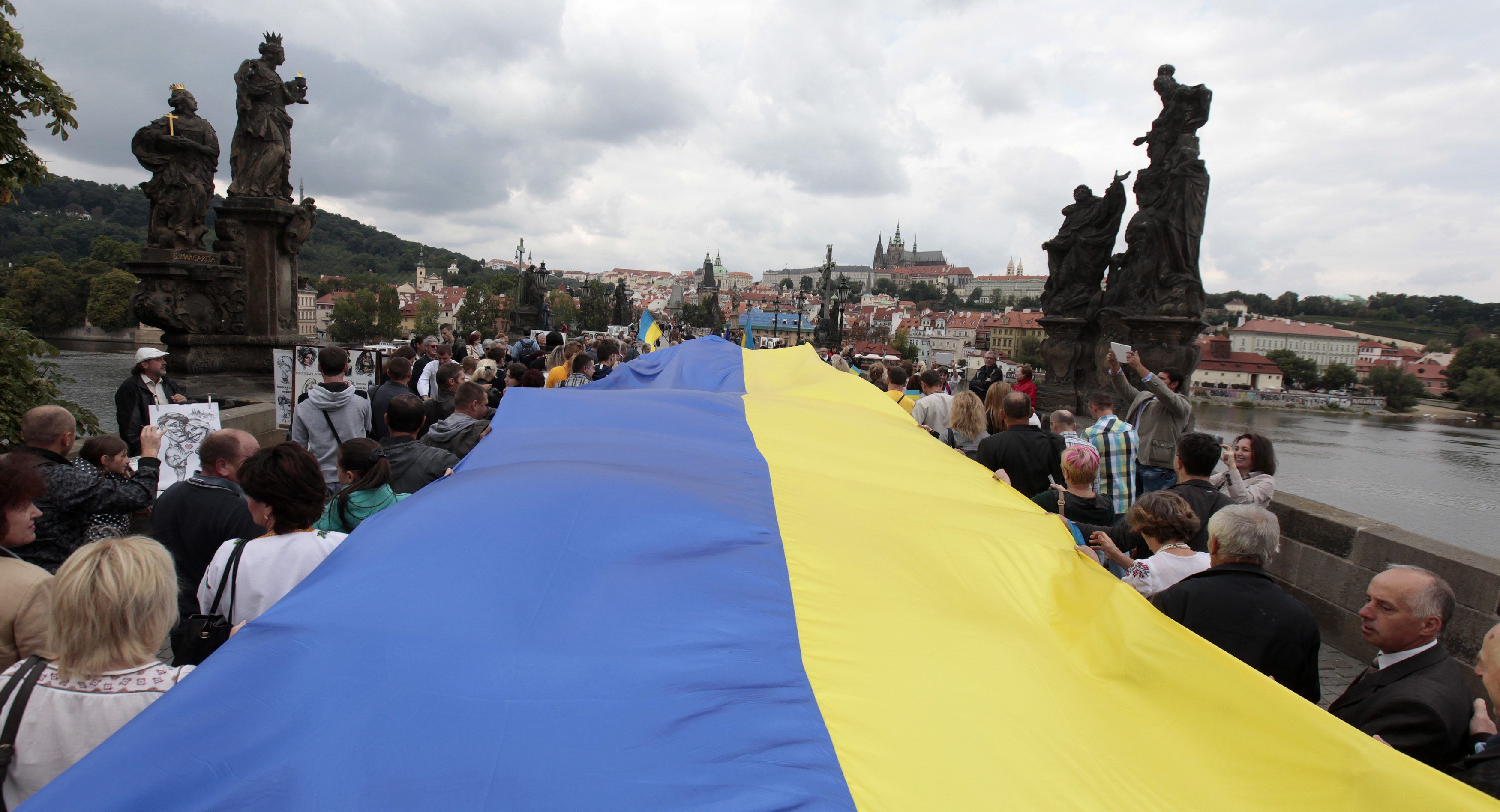 Празднование Дня Независимости Украины в Праге