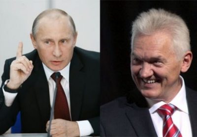 Владимир Путин и Геннадий Тимченко