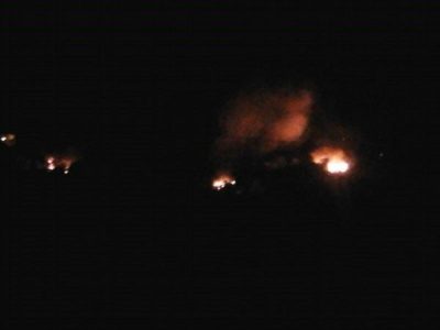 Пожар в Горловке Пожар в Горловке