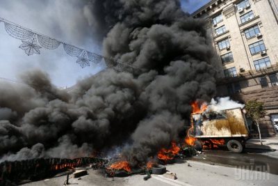 На Майдане снова было неспокойно На Майдане снова было неспокойно