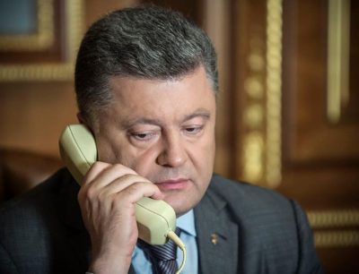 Порошенко, телефон