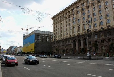 В Киеве из-за финала Лиги чемпионов до конца мая перекрыли Крещатик
