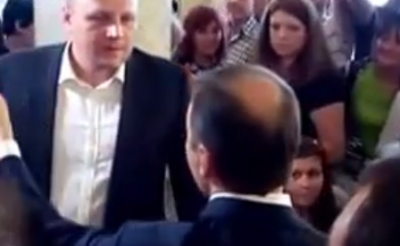 В кулуарах Рады ударили Ляшко: опубликовано видео