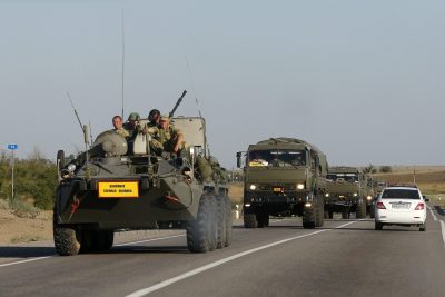 Российские войска на Донбассе, иллюстрация