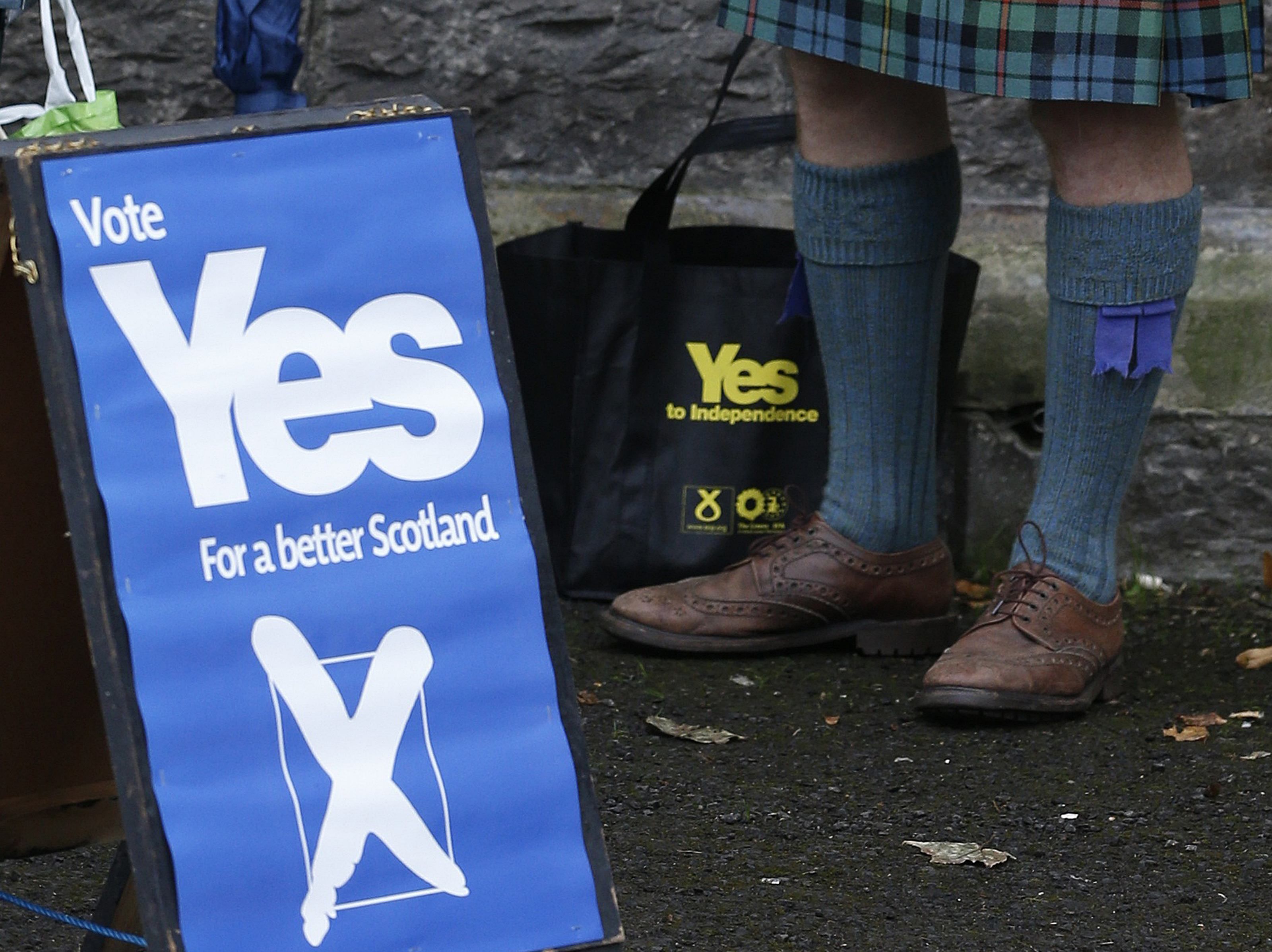 53% шотландцев поддерживают единство с Британией по результатам экзит-пола: опубликованы фото