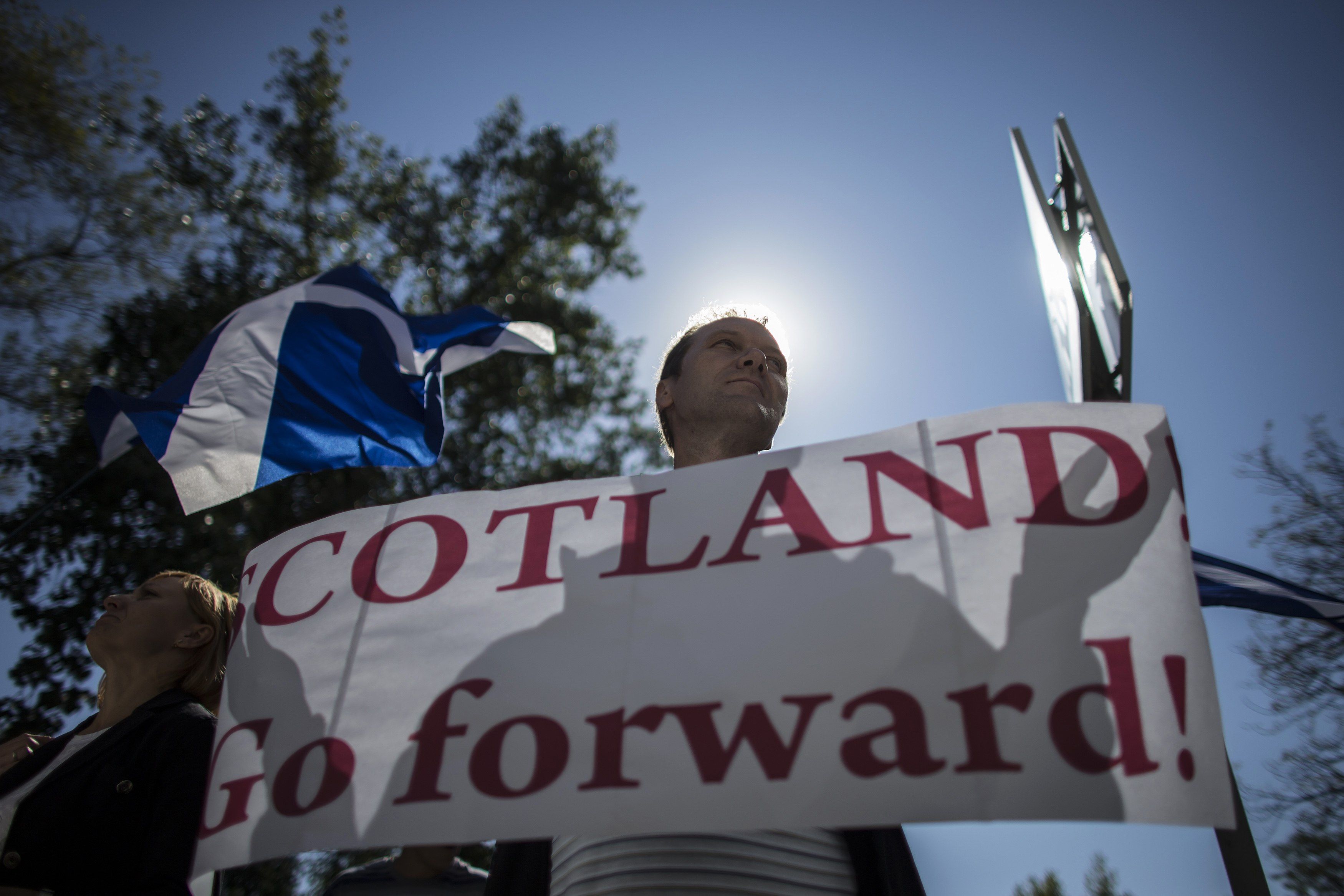 53% шотландцев поддерживают единство с Британией по результатам экзит-пола: опубликованы фото