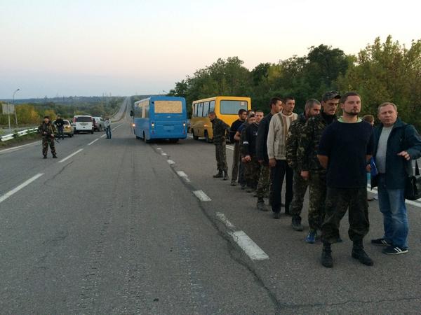 Заложники на Донбассе, иллюстрация Заложники на Донбассе, иллюстрация