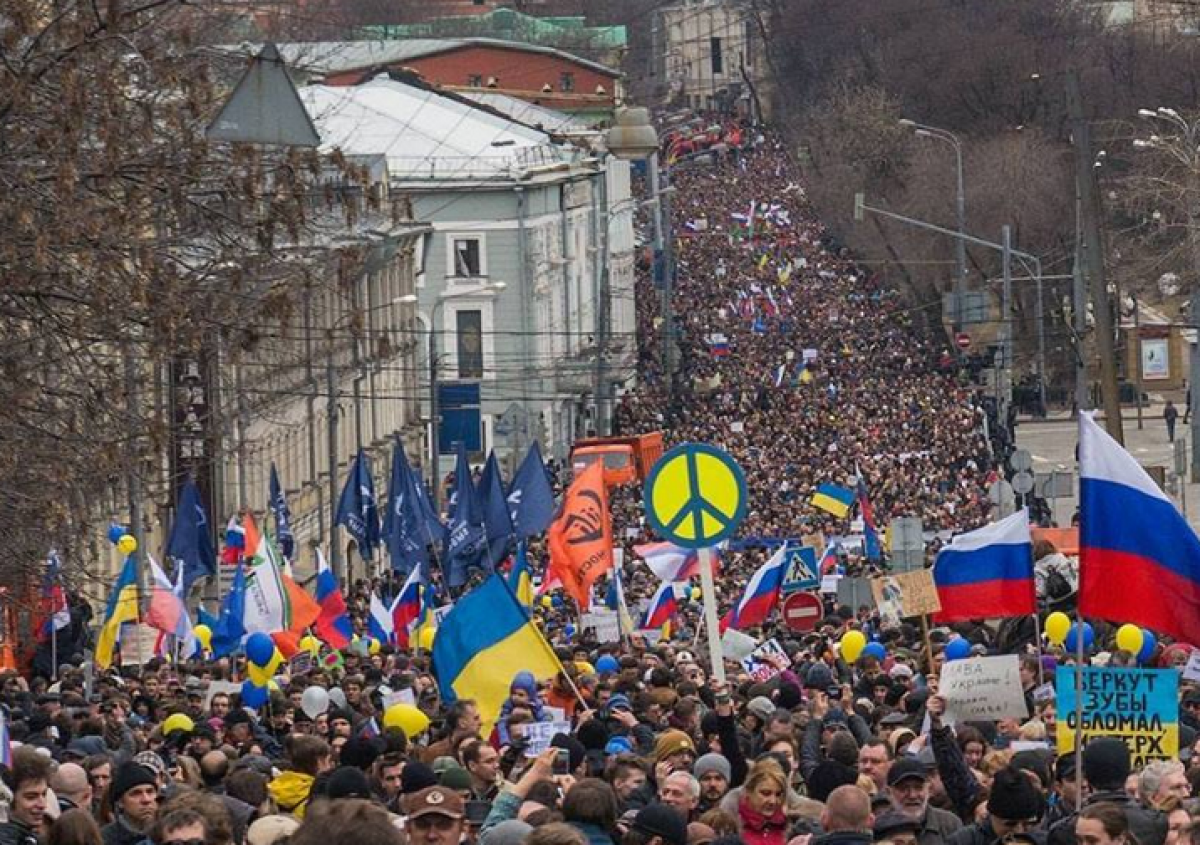 Народы украины против. Митинги за мир между Россией и Украиной.