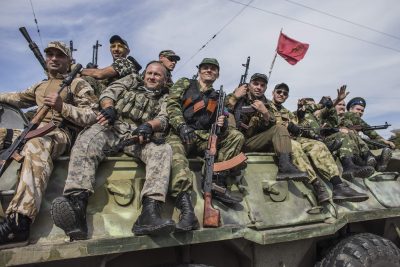Боевики на Донбассе, иллюстрация