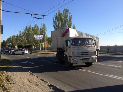"Гуманитарный конвой" привез боевикам оружие и станции радиоэлектронной борьбы