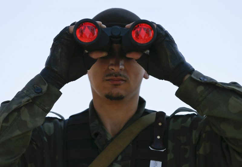 Под Макеевкой боевики оборудуют артиллерийские позиции: удобно накрывать силы АТО