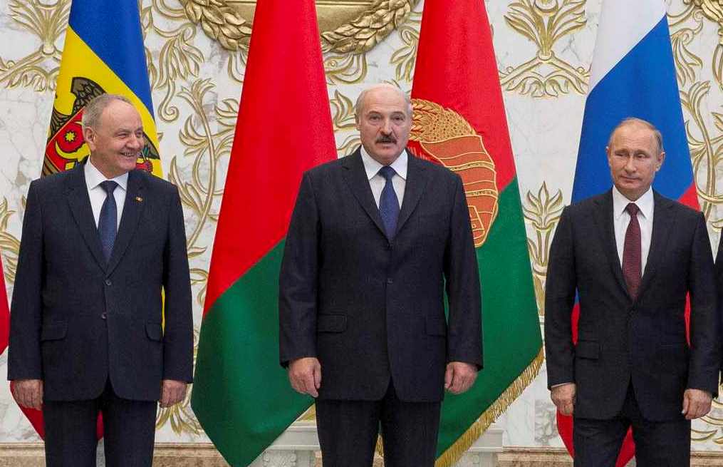 Николе Тимофти, Александр Лукашенко и Владмир Путин Николе Тимофти, Александр Лукашенко и Владмир Путин