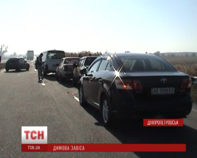 ДТП на трассе под Днепропетровском
