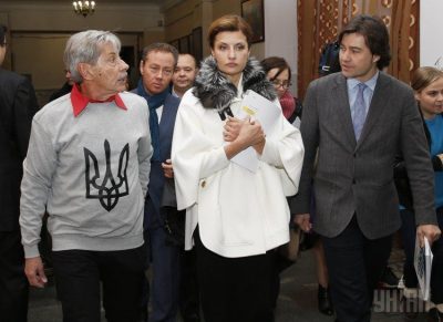 Андрей Халпахчи, Марина Порошенко и Евгений Нищук Андрей Халпахчи, Марина Порошенко и Евгений Нищук