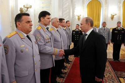 Путин, генералы