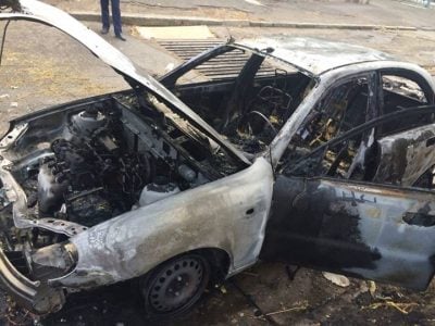 В Днепропетровске взорвалась машина новоизбранного нардепа: опубликованы фото