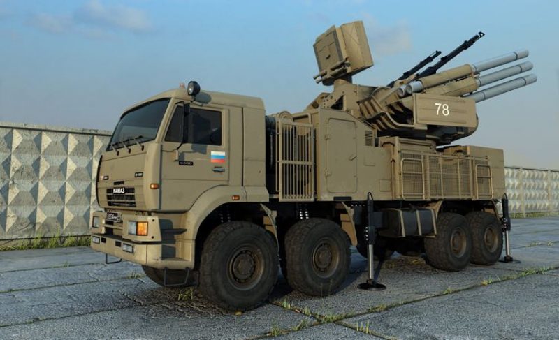 Под Мариуполем обнаружен новейший российский ракетный комплекс "Панцирь"