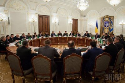 Заседание СНБО Заседание СНБО