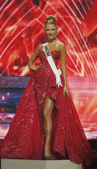 Украинка Диана Гаркуша вошла в тройку победителей "Мисс Вселенная" 2014