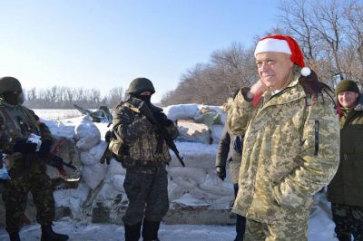 Москаль договорился о перемирии в Луганской области на Крещение