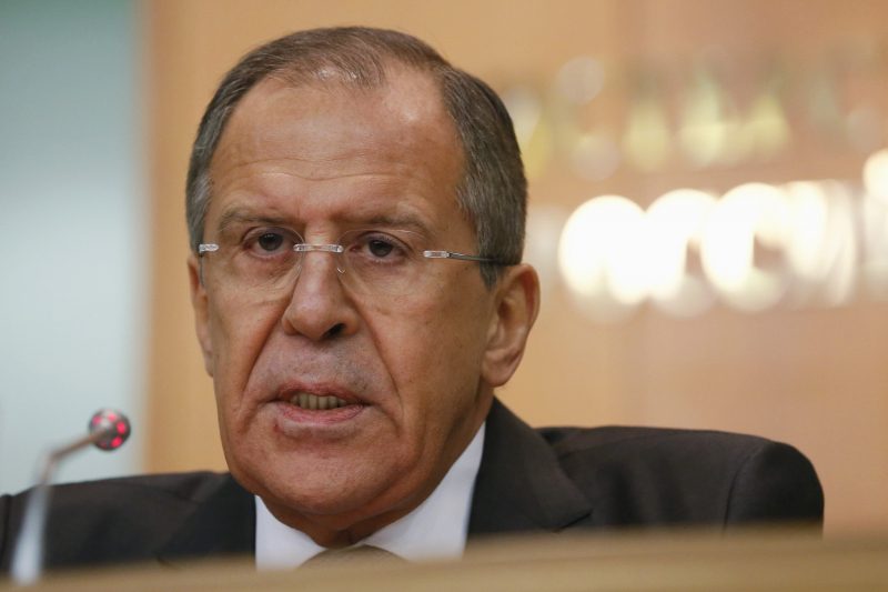 Лавров проболтался о российском оружии в Украине