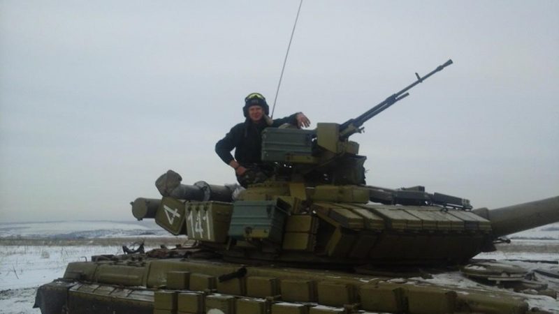 Украинский танкист о бое под Дебальцево: бандиты отступали, бросая технику, убитых и раненых