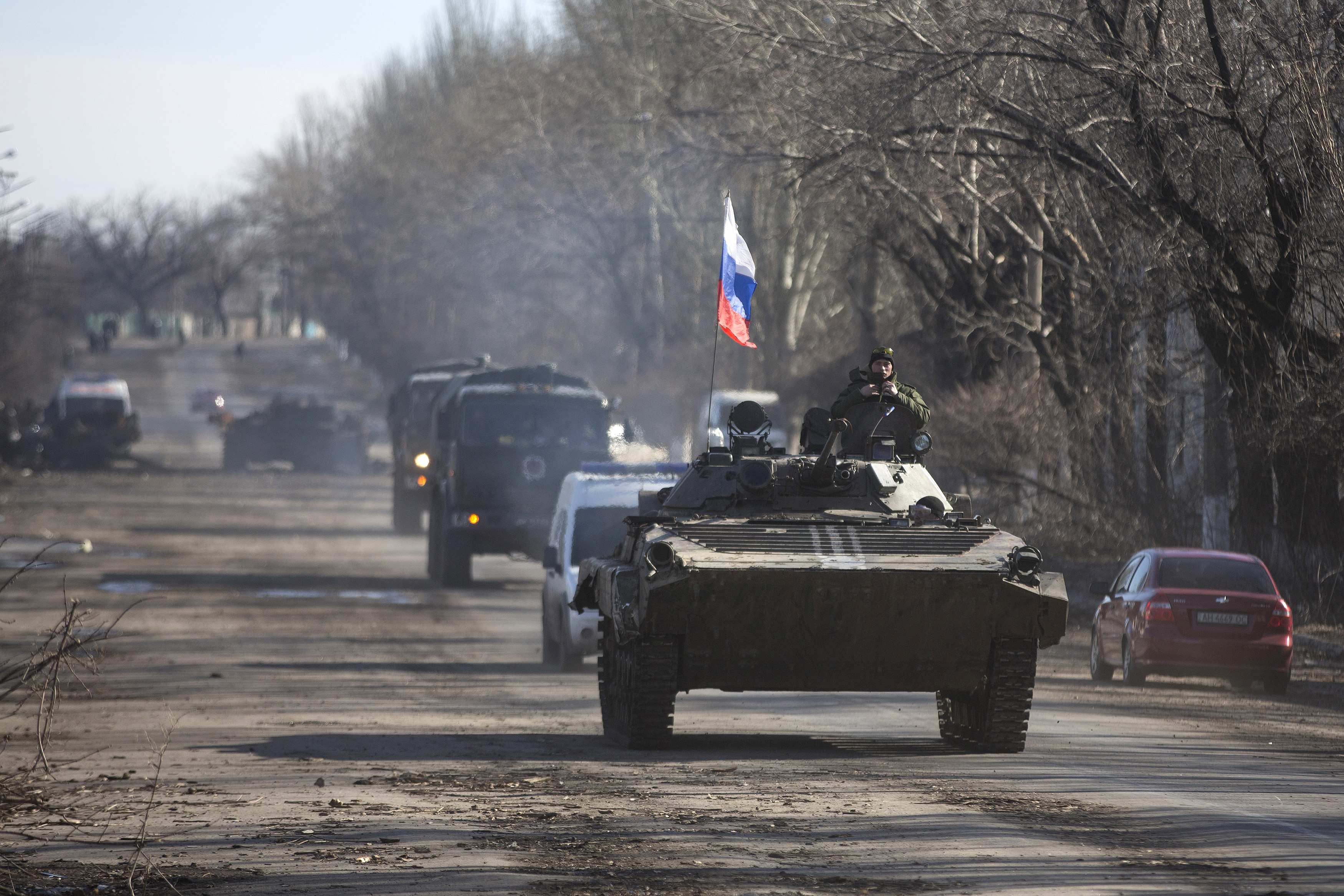 Боевики на Донбассе, иллюстрация