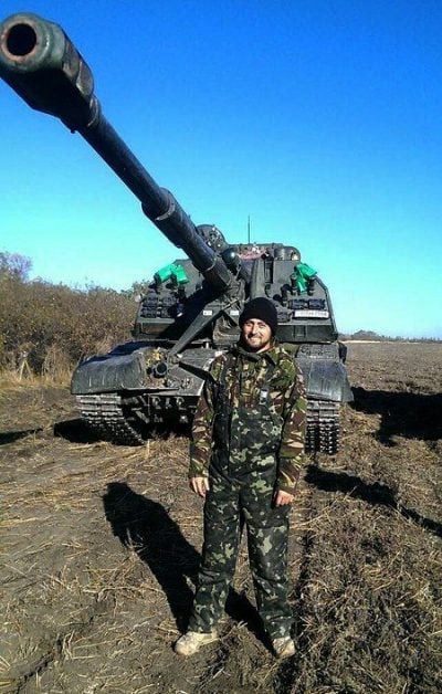 Сын Юрия Луценко Александр в АТО