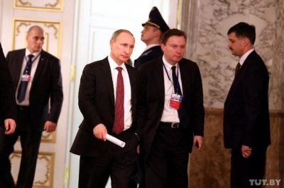 Владимир Путин в Минске Владимир Путин в Минске