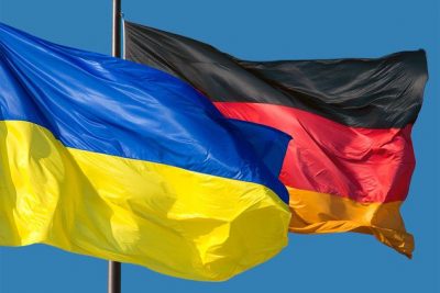 Украина, Германия, флаг