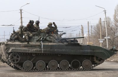 БМП украинских военных