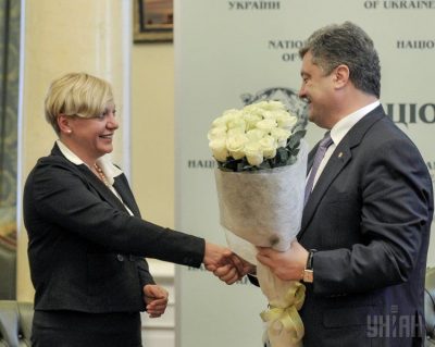 Порошенко, Гонтарева