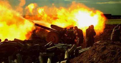 Мощный удар артиллерии НГУ: бронетехнику РФ смешали с землей вместе с оккупантами