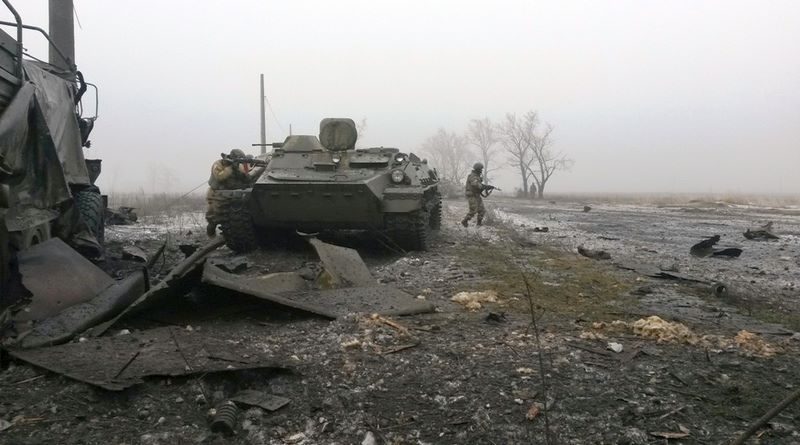 Силовики отражают атаки боевиков: 5 танков уничтожили и один захватили, карта зоны АТО