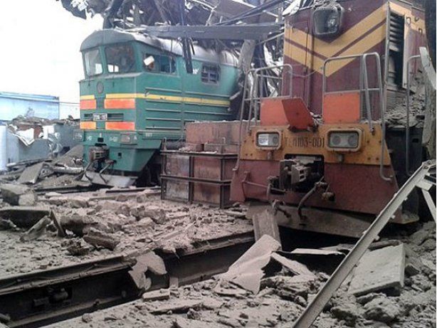 Железнодорожный узел в Дебальцево Железнодорожный узел в Дебальцево