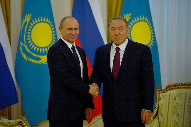 Путин, Назарбаев, Астана Путин, Назарбаев, Астана