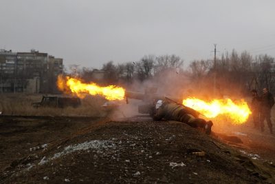 Боевики под Донецком, иллюстрация