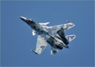 Самолет РФ -Су-27, иллюстрация
