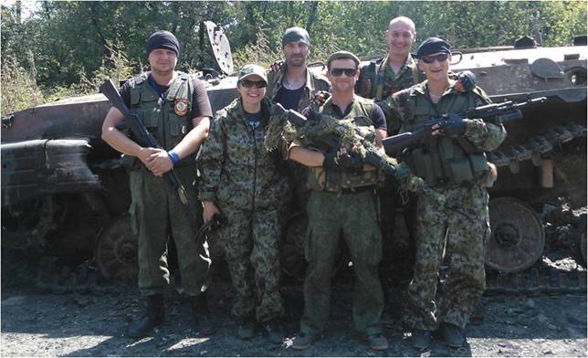 "Тереза" с боевиками ДНР "Тереза" с боевиками ДНР