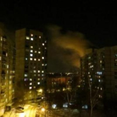 Жители Харькова проснулись от мощного взрыва. Жители Харькова проснулись от мощного взрыва.