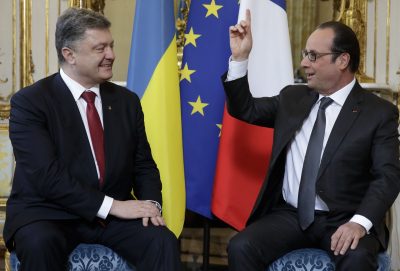 Петр Порошенко и Франсуа Олланд Петр Порошенко и Франсуа Олланд