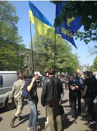 Первомай в Киеве: &quot;Ленин&quot;, Симоненко и первые стычки и задержания, опубликованы фото