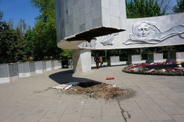 Ростов-на-Дону обрушилась часть мемориала Павшим воинам.